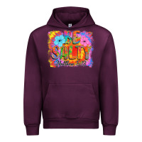 Mauve Wine Be Salty Urban Hoodie - CowhideDigitalArt