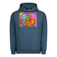 Pigment Midnight Navy Be Salty Urban Hoodie - CowhideDigitalArt