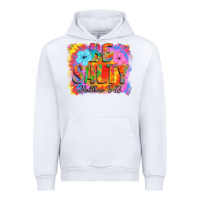 White Be Salty Urban Hoodie - CowhideDigitalArt