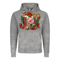Cloud Rock joy christmas with pig bbs Vintage Hoodie - BundleAndBundleShop