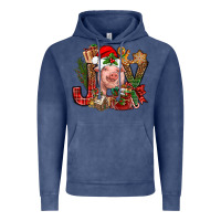 Vintage Denim joy christmas with pig bbs Vintage Hoodie - BundleAndBundleShop