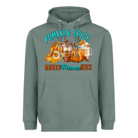 Sage Pumpkin Spice Make Mama Nice Heavyweight Hoodie - FaDigitalArtStudio