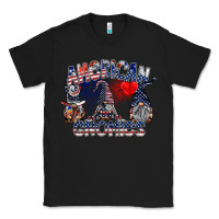 Black amerikan gnomies Classic Tee - SublimationCraftShop