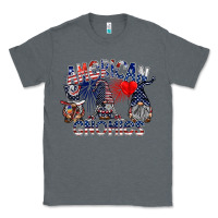 Charcoal Heather amerikan gnomies Classic Tee - SublimationCraftShop