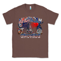 Chestnut amerikan gnomies Classic Tee - SublimationCraftShop
