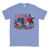 Colony Blue amerikan gnomies Classic Tee - SublimationCraftShop