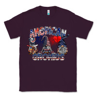 Plum amerikan gnomies Classic Tee - SublimationCraftShop
