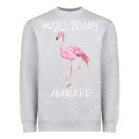Heather Grey Majestically Awkward Heavyweight Sweatshirt - Bettercallsaul