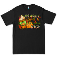 Black Pumpkin spice everything nice Premium Tee - NancyCooperArtShop