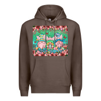 Coffee Easter gnomes Premium Hoodie - OliviaCreatesArt