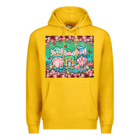 Lemon Easter gnomes Premium Hoodie - OliviaCreatesArt