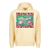 Pina Colada Easter gnomes Premium Hoodie - OliviaCreatesArt