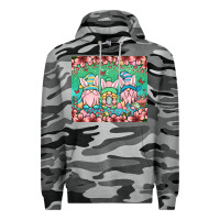 Slate Camo Easter gnomes Premium Hoodie - OliviaCreatesArt
