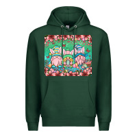 Sports Green Easter gnomes Premium Hoodie - OliviaCreatesArt