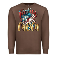 Chestnut Police Mom Premium Sweatshirt - FaDigitalArtStudio