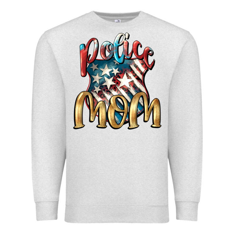 Police Mom Premium Sweatshirt by FaDigitalArtStudio | Teevron