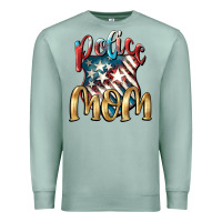 Seafoam Police Mom Premium Sweatshirt - FaDigitalArtStudio