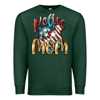 Sports Green Police Mom Premium Sweatshirt - FaDigitalArtStudio