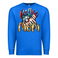 True Royal Police Mom Premium Sweatshirt - FaDigitalArtStudio