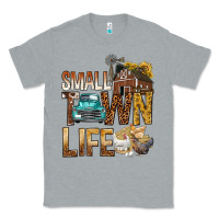 Heather Grey Small Town Life Classic Tee - BundleAndBundleShop