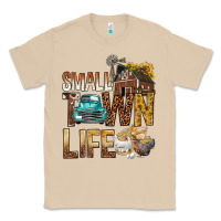Mushroom Small Town Life Classic Tee - BundleAndBundleShop