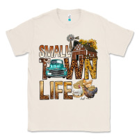 Natural Small Town Life Classic Tee - BundleAndBundleShop