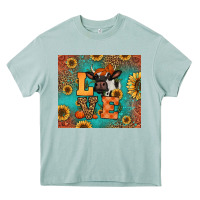 Arona love autumn cow Heavy Core Tee - Jasminsmagicworld