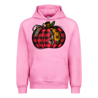 Fuchsia Pink Buffalo Pumpkin Urban Hoodie - CowhideDigitalArt