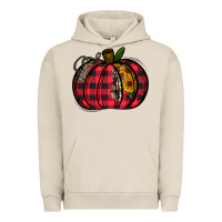 Pigment French Oak Buffalo Pumpkin Urban Hoodie - CowhideDigitalArt