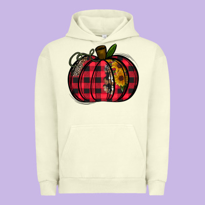 Buffalo Pumpkin Urban Hoodie Designed By Cowhidedigitalart