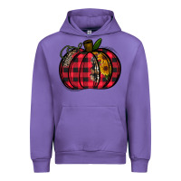 Tulip Buffalo Pumpkin Urban Hoodie - CowhideDigitalArt