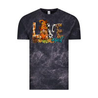 Cloud Black Love Fall Gnome Vintage Tee - BundleAndBundleShop