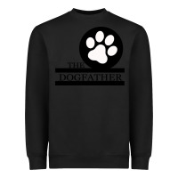 Black The DogFather Heavyweight Sweatshirt - Bettercallsaul