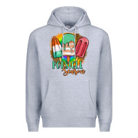 Heather Grey popsicle season Premium Hoodie - JahusDesignShop