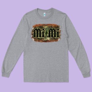 Camouflage Patterned Mimi Tried Long Sleeve Tee Designed By Bettercallsaul