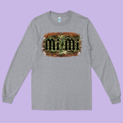 Camouflage Patterned Mimi Tried Long Sleeve Tee Designed By Bettercallsaul