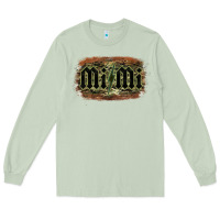 Matcha Camouflage Patterned Mimi Tried Long Sleeve Tee - Bettercallsaul