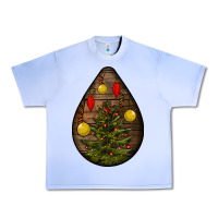 Grape Ice christmas  teardrop Urban Heavy Tee - BundleAndBundleShop