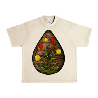 Sandshell christmas  teardrop Urban Heavy Tee - BundleAndBundleShop