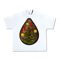 Christmas  Teardrop Urban Heavy Tee | Teevron
