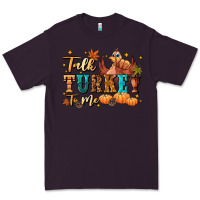 Plum Talk turkey to me Premium Tee - NancyCooperArtShop