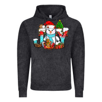 Vintage Black joy christmas with snowman bbs Vintage Hoodie - BundleAndBundleShop