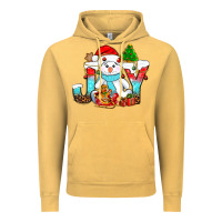 Vintage Mustard joy christmas with snowman bbs Vintage Hoodie - BundleAndBundleShop