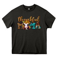 Asphalt thankful mama baby calf Heavy Core Tee - Jasminsmagicworld