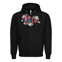 Black strong cancer awareness 12 inches 300 dpi Zipper Hoodie - CowGirlArtShop