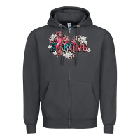 Smoke strong cancer awareness 12 inches 300 dpi Zipper Hoodie - CowGirlArtShop