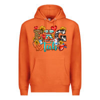 Carrot ekg tech Premium Hoodie - OliviaCreatesArt