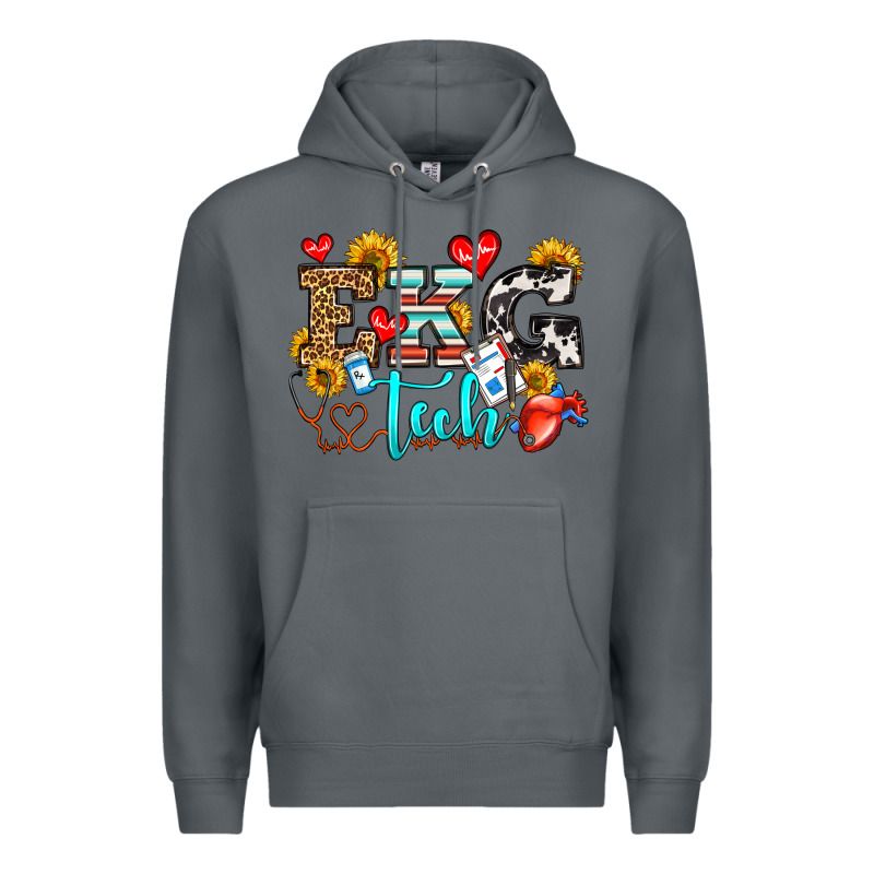 Ekg Tech Premium Hoodie by OliviaCreatesArt | Teevron