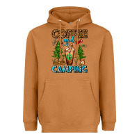 Meerkat Coffee And Camping Frappe Heavyweight Hoodie - FaDigitalArtStudio