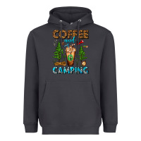 Smoke Coffee And Camping Frappe Heavyweight Hoodie - FaDigitalArtStudio